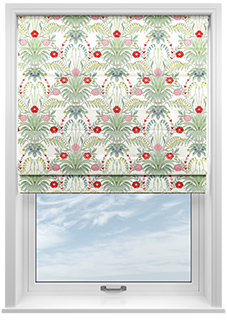 Cotswold Faux Silk, Lipstick - Roman Blind